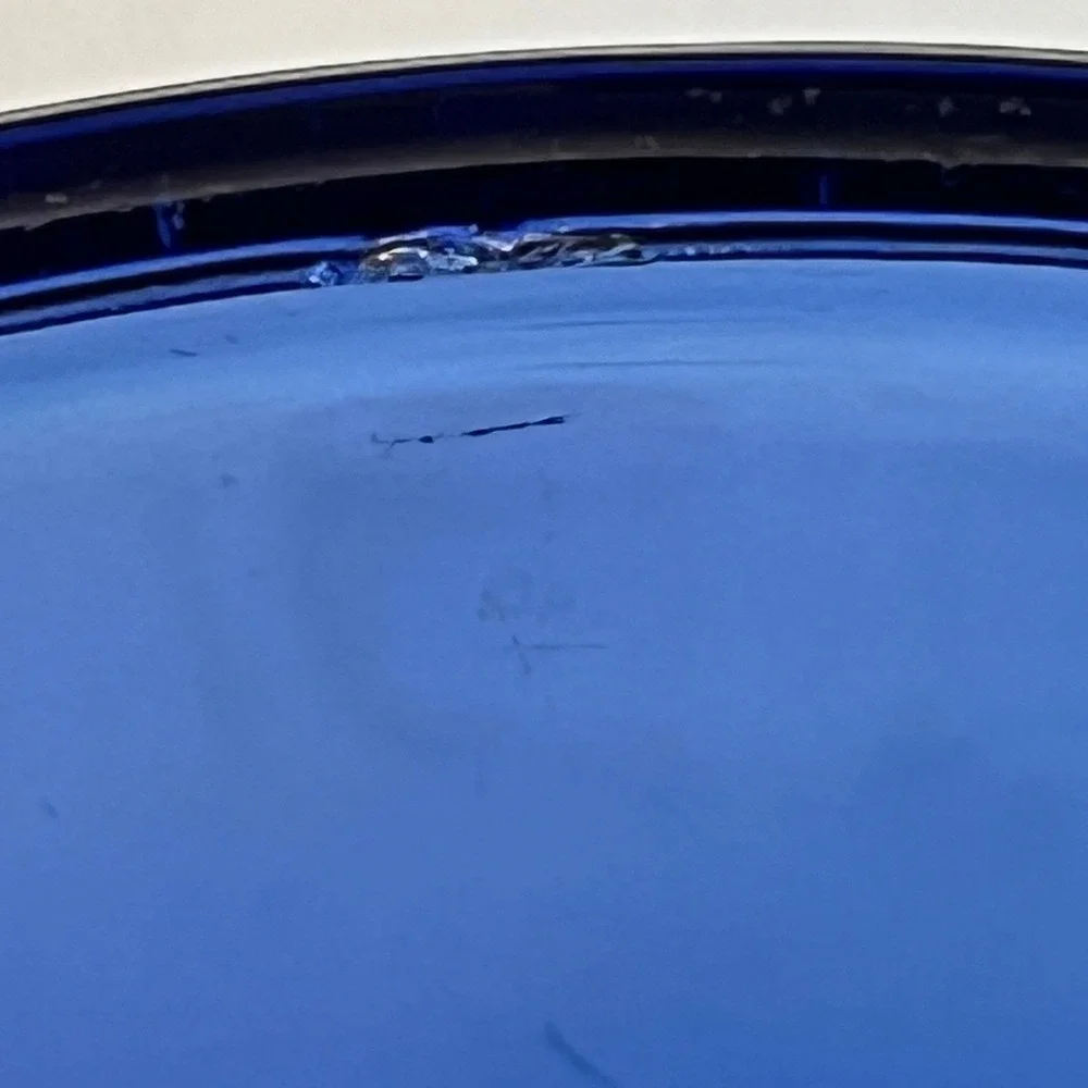 Anchor Hocking Cobalt Blue Glass‎ Mixing Bowl 1.5 Qt Ovenware USA 1057